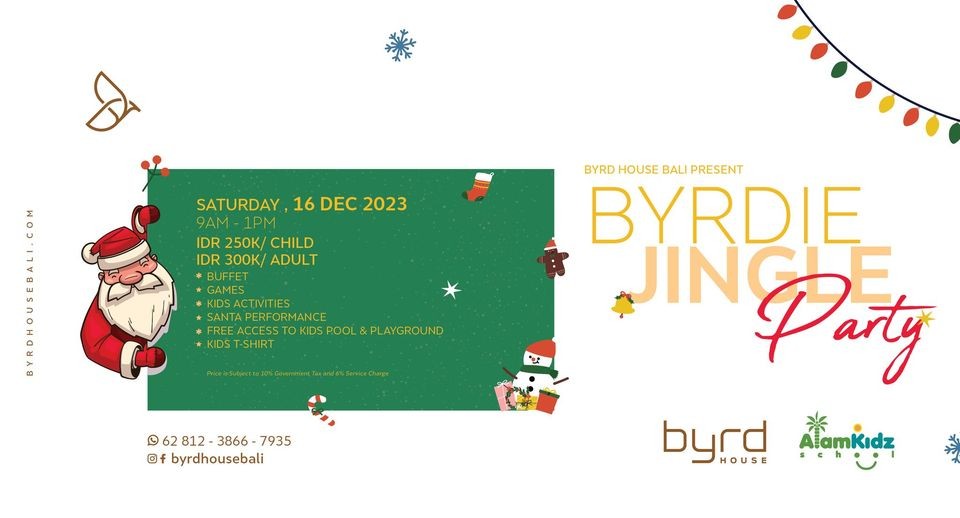 Byrdie Jingle Party - Christmas Kids