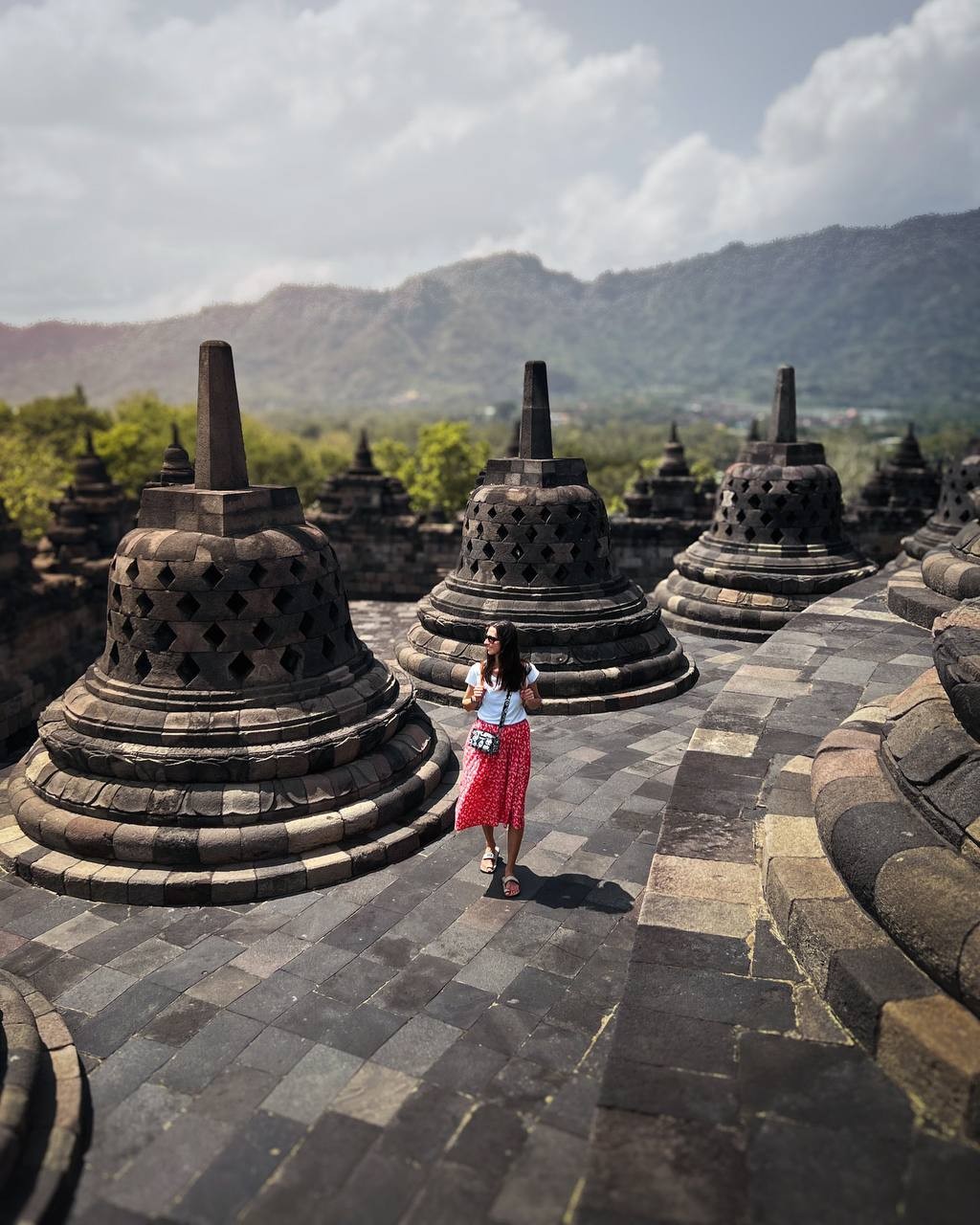 Borobudur Temple - the largest Buddhist temple in the world