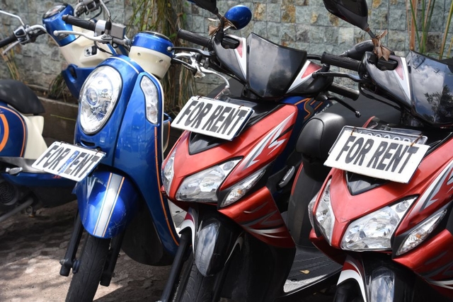 What if not Nmax? How to choose and rent a scooter in Bali