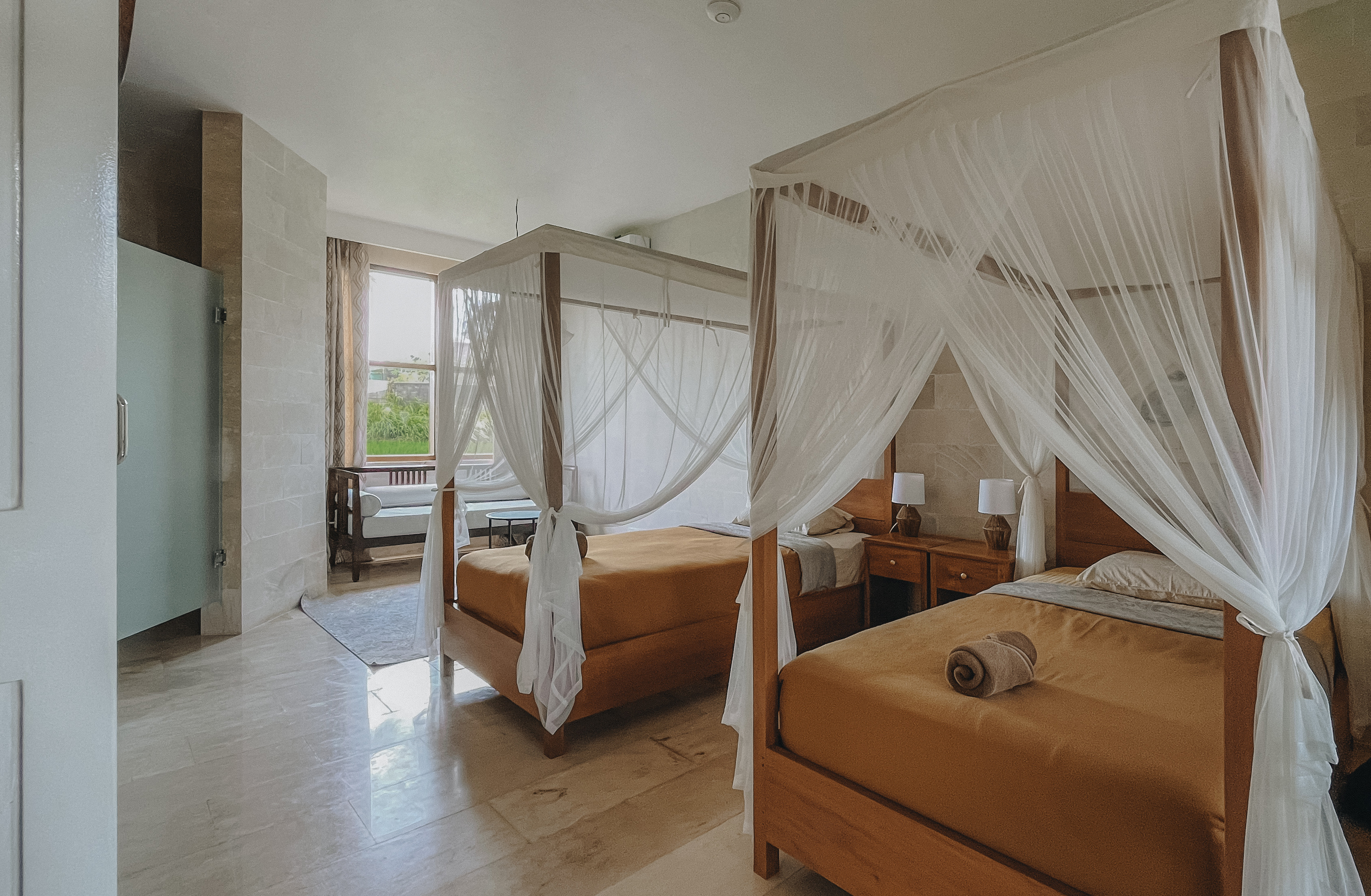 Apartments new rooms at the retreat complex Ubud