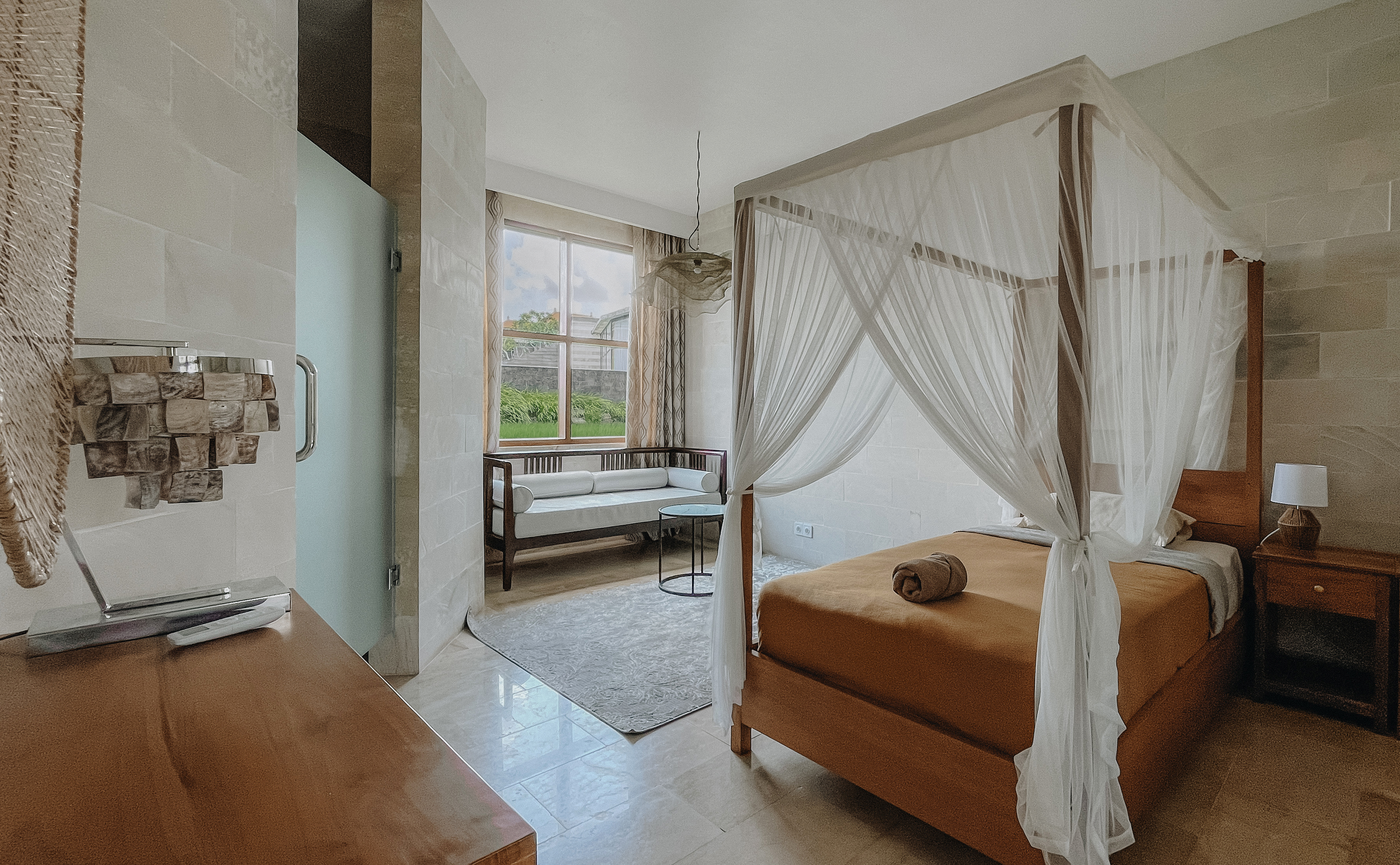 Apartments new rooms at the retreat complex Ubud