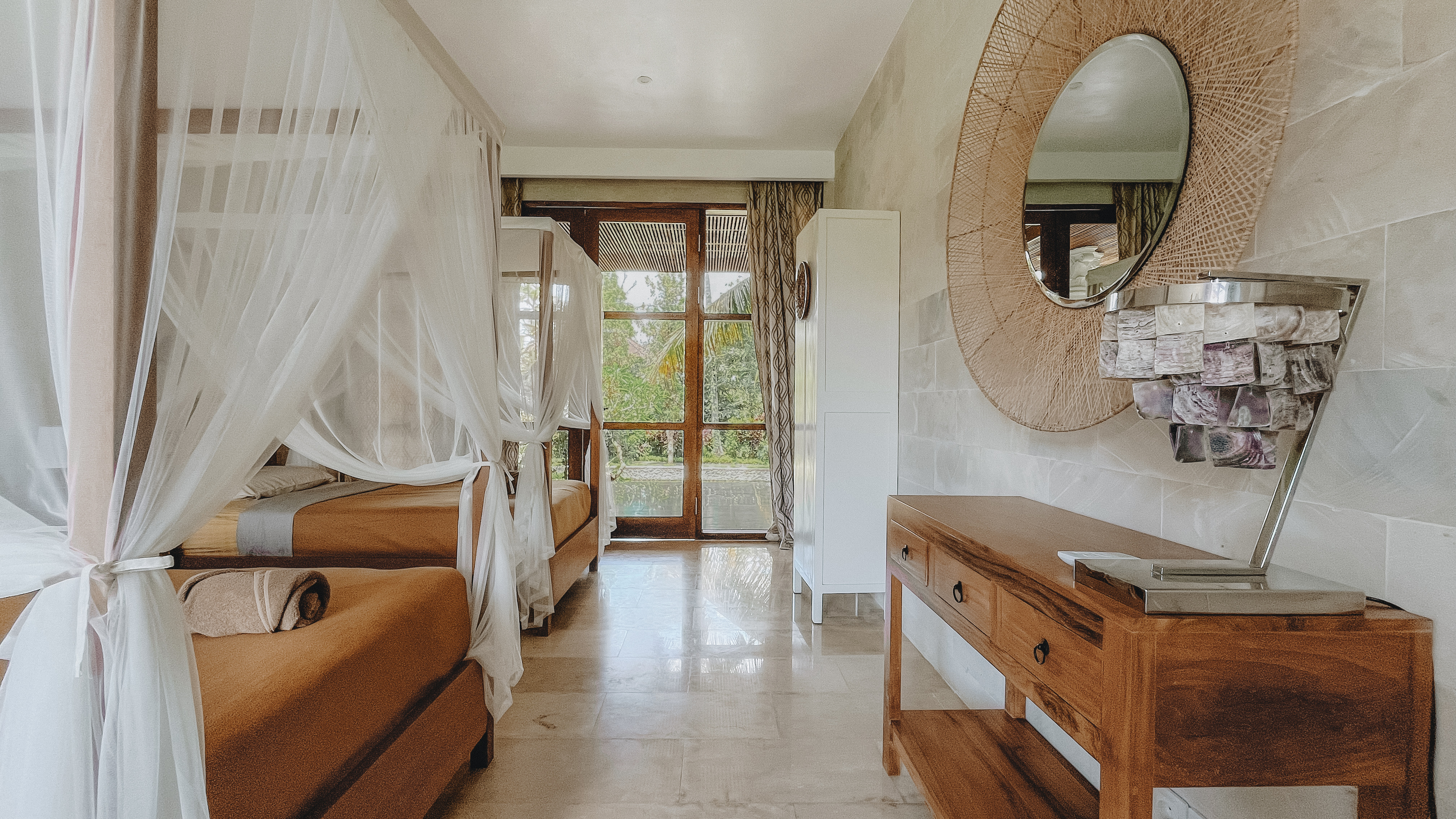 Apartments new rooms at the retreat complex Ubud