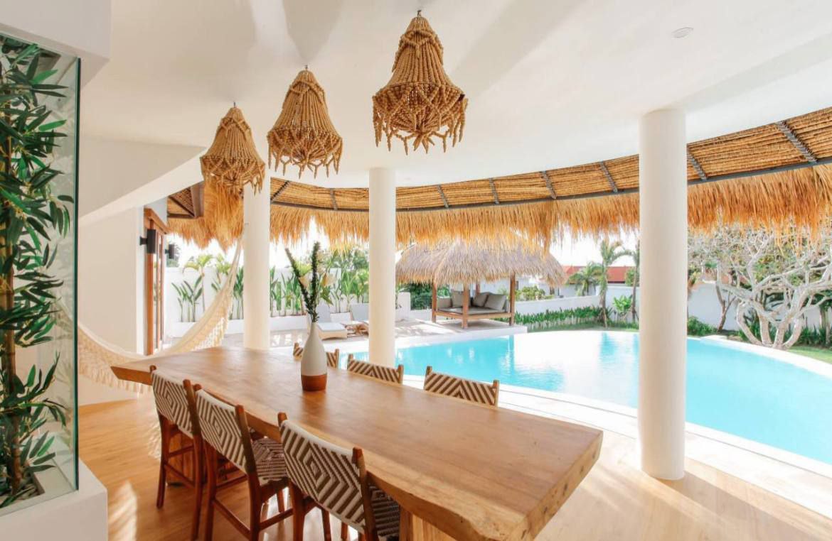 Villa in tropical style with ocean view Jimbaran 3  bedrooms