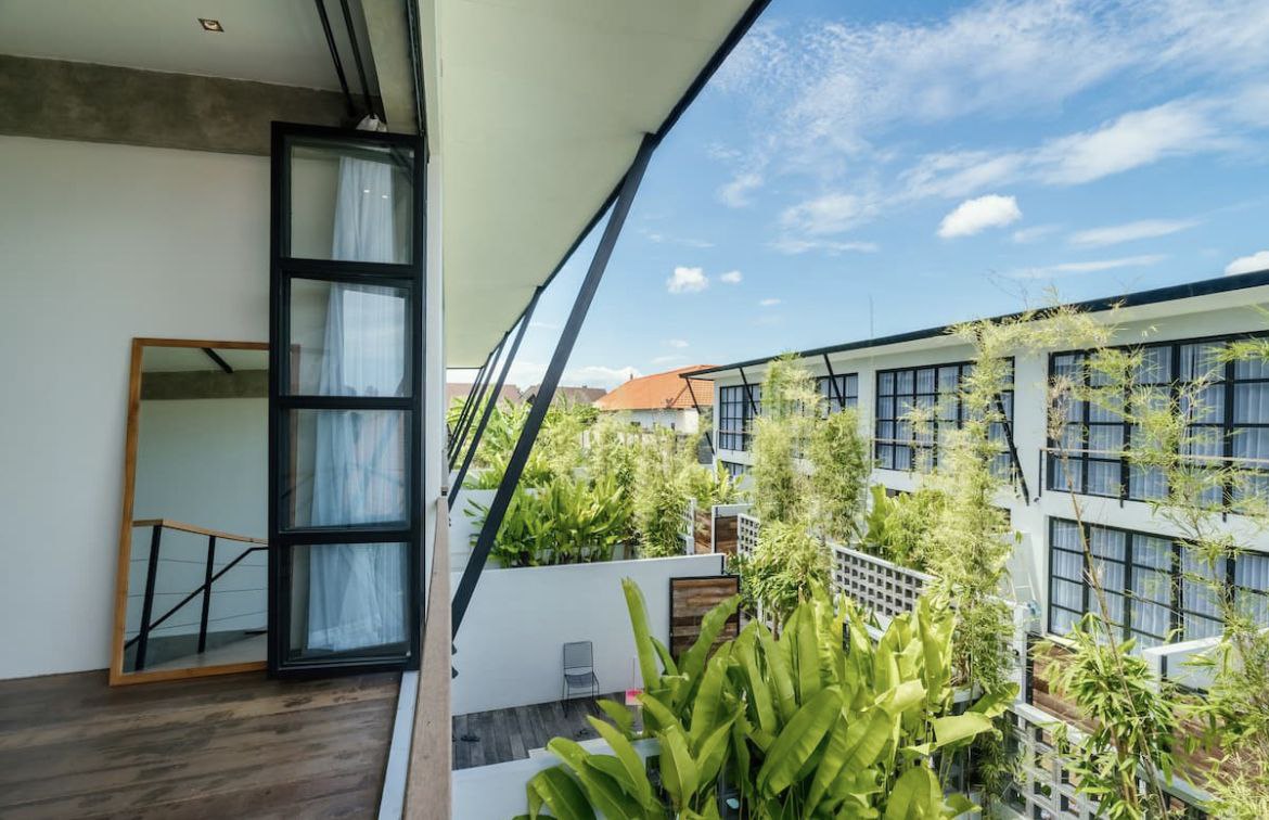 Villa stylish 5 minutes from finns beach club Canggu 70m²