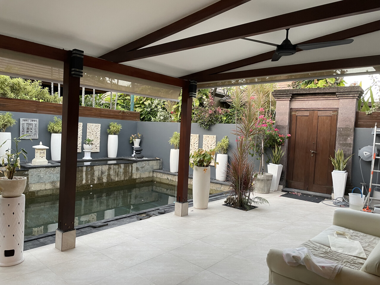 Villa super with pool in a 4* beachfront hotel Sanur 206m²