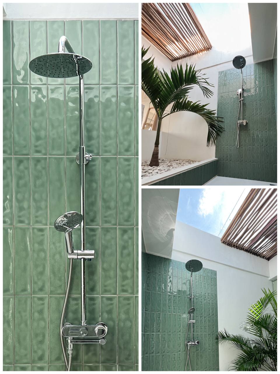 Villa modern villa with a view of rice fields in berawa Canggu