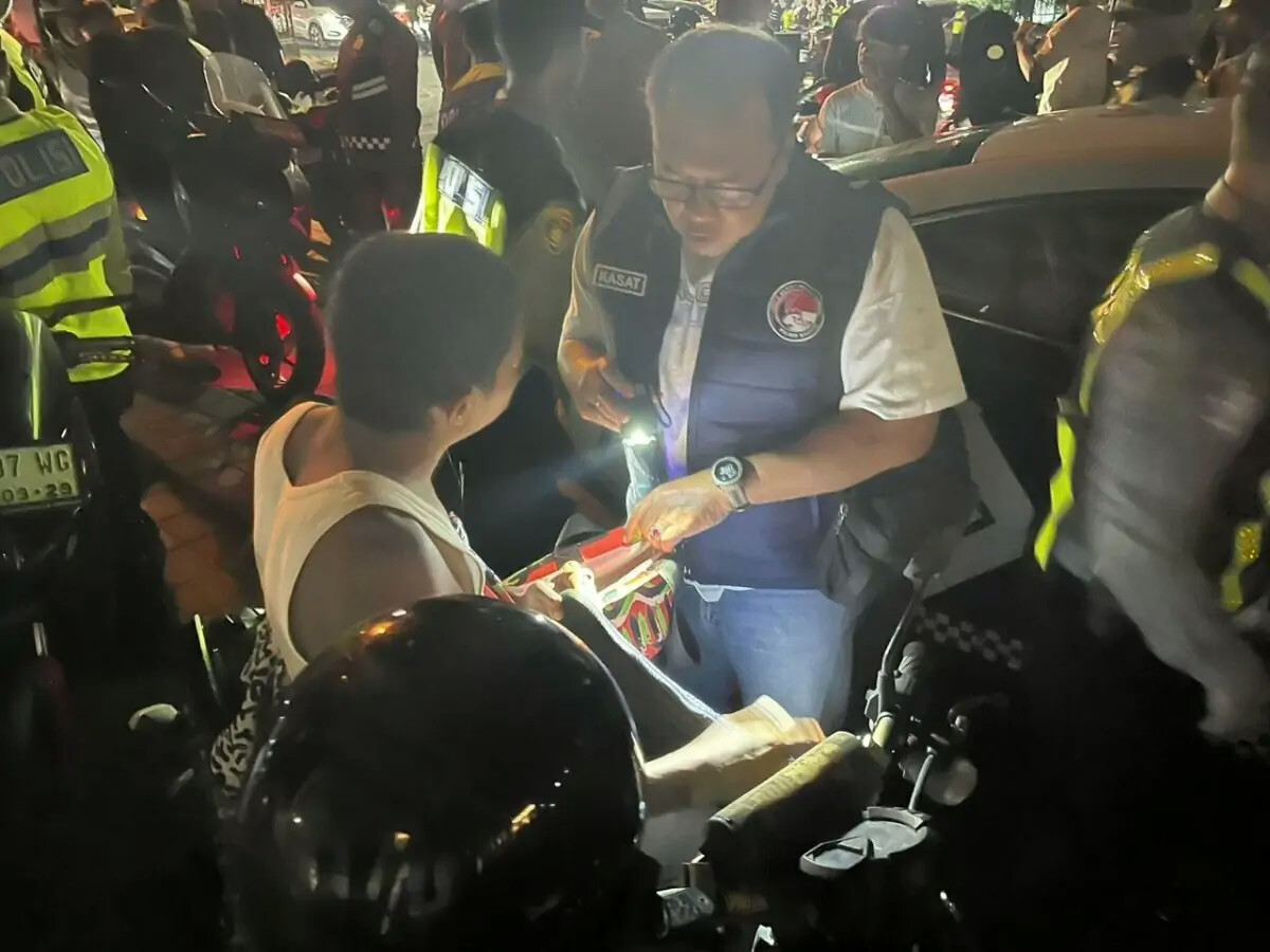 Bali Police Seize Bikes for No License, No Helmet & Loud Exhausts