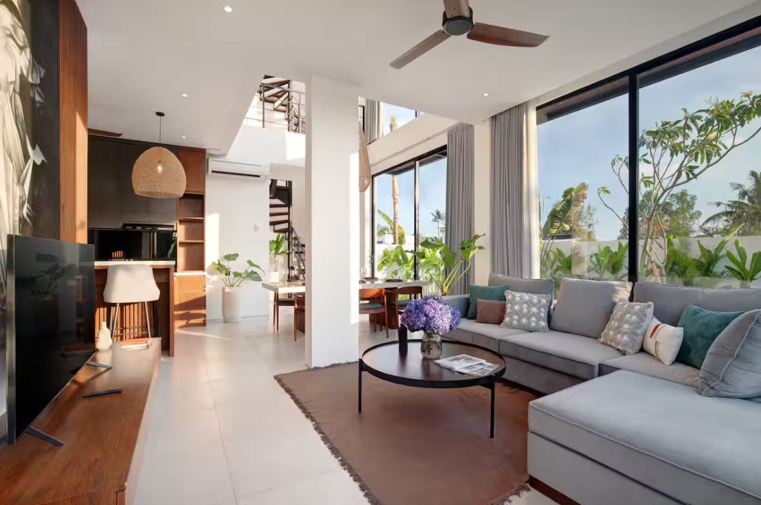 Villa new with rooftop pool and sea view Pererenan