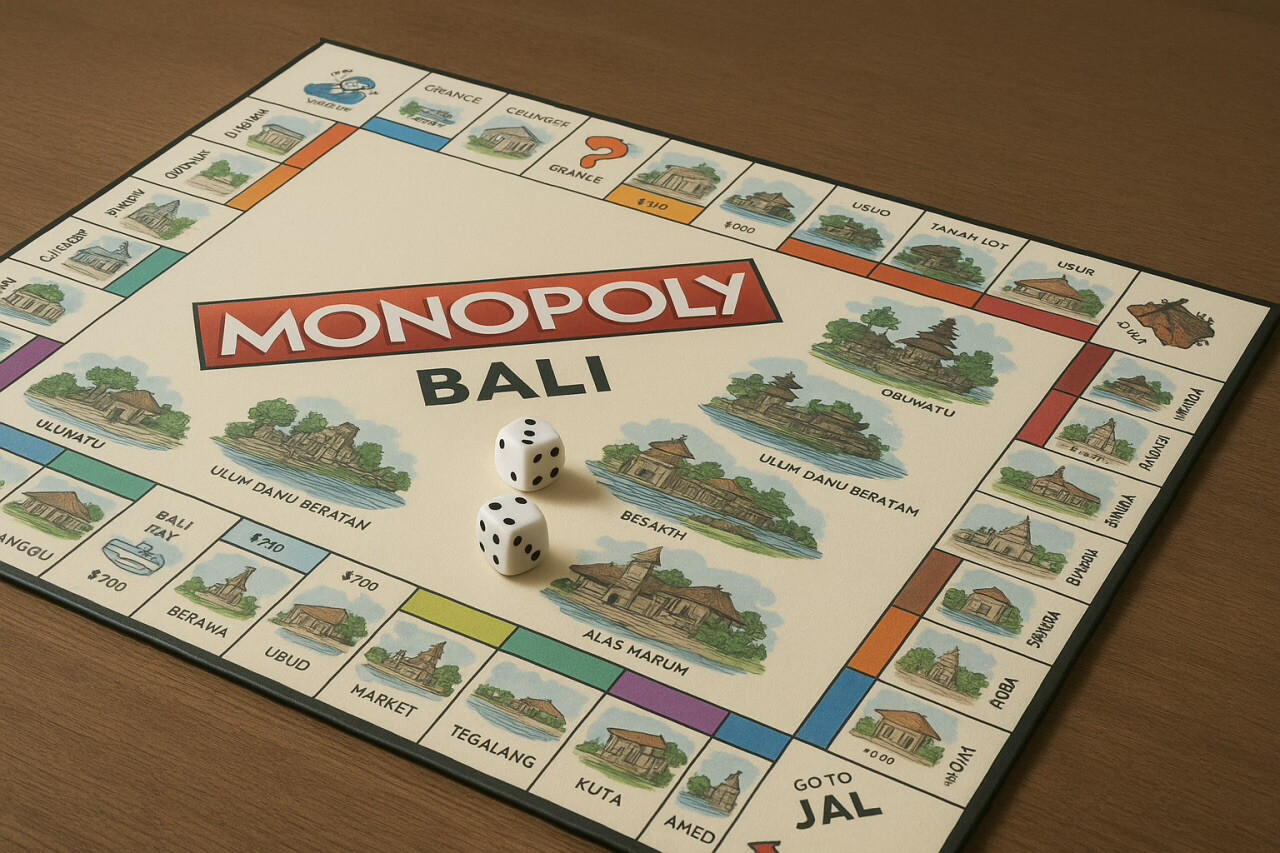 Monopoly: Bali Edition — the Iconic Board Game Goes Tropical!