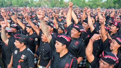 13,000 Pecalang Protest in Denpasar Against Local “Thugs”