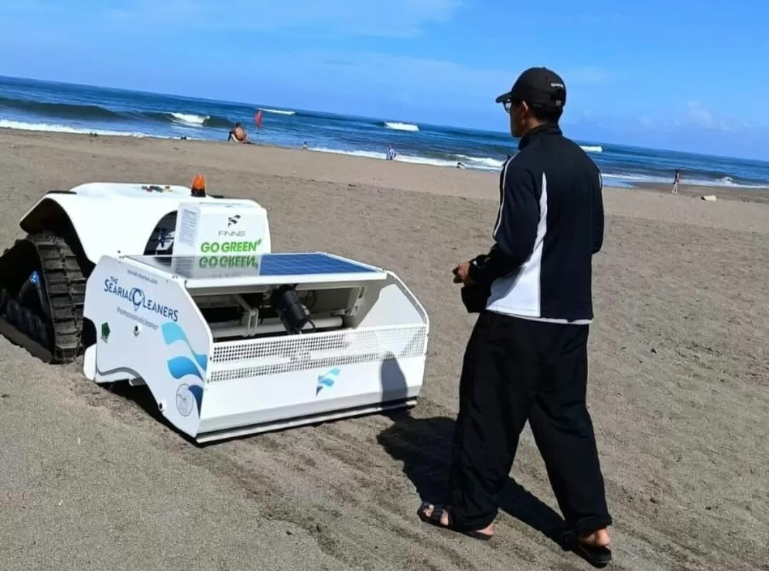 Robot to Clean Up Canggu Beach Daily