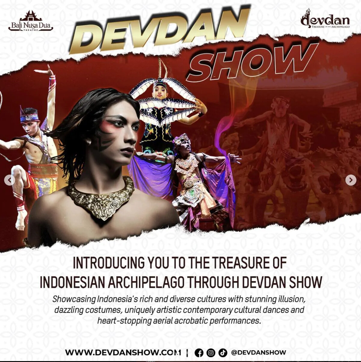 Devdan Show at Bali Nusa Dua Theatre in Bali - description, photos, reviews