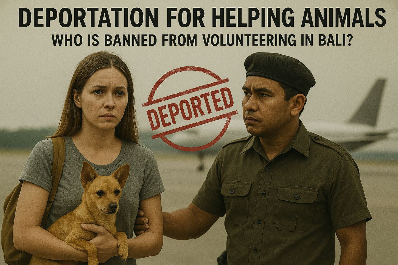 Deportation for Helping Animals. Who is Forbidden to Volunteer in Bali?