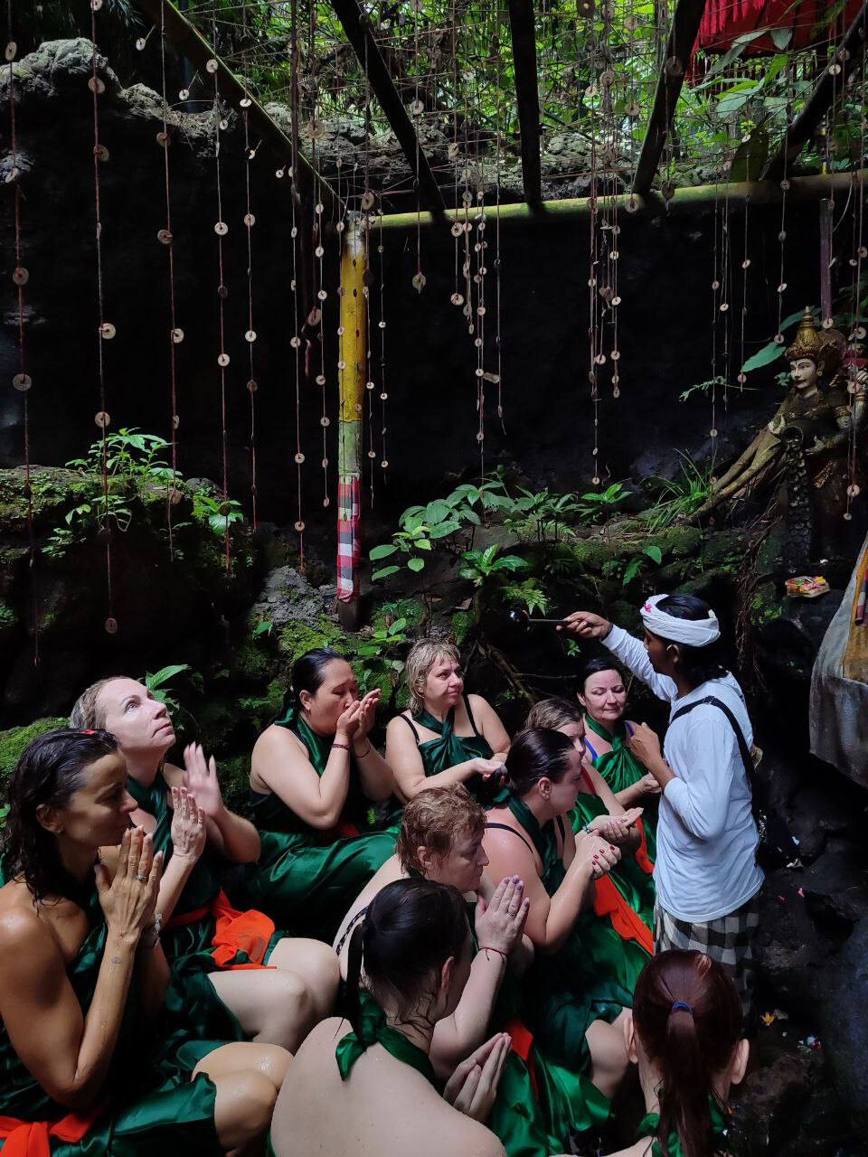 Thousands of people come to Bali to undergo this ceremony.