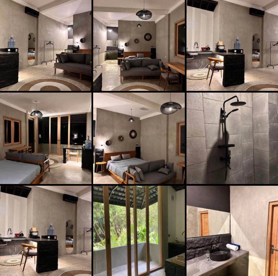 Apartments stylish loft (studio apartment) in the Ubud 55m²