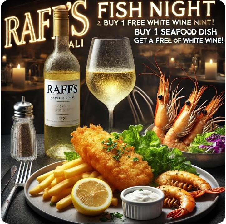 Friday - Fish & Free White Wine
