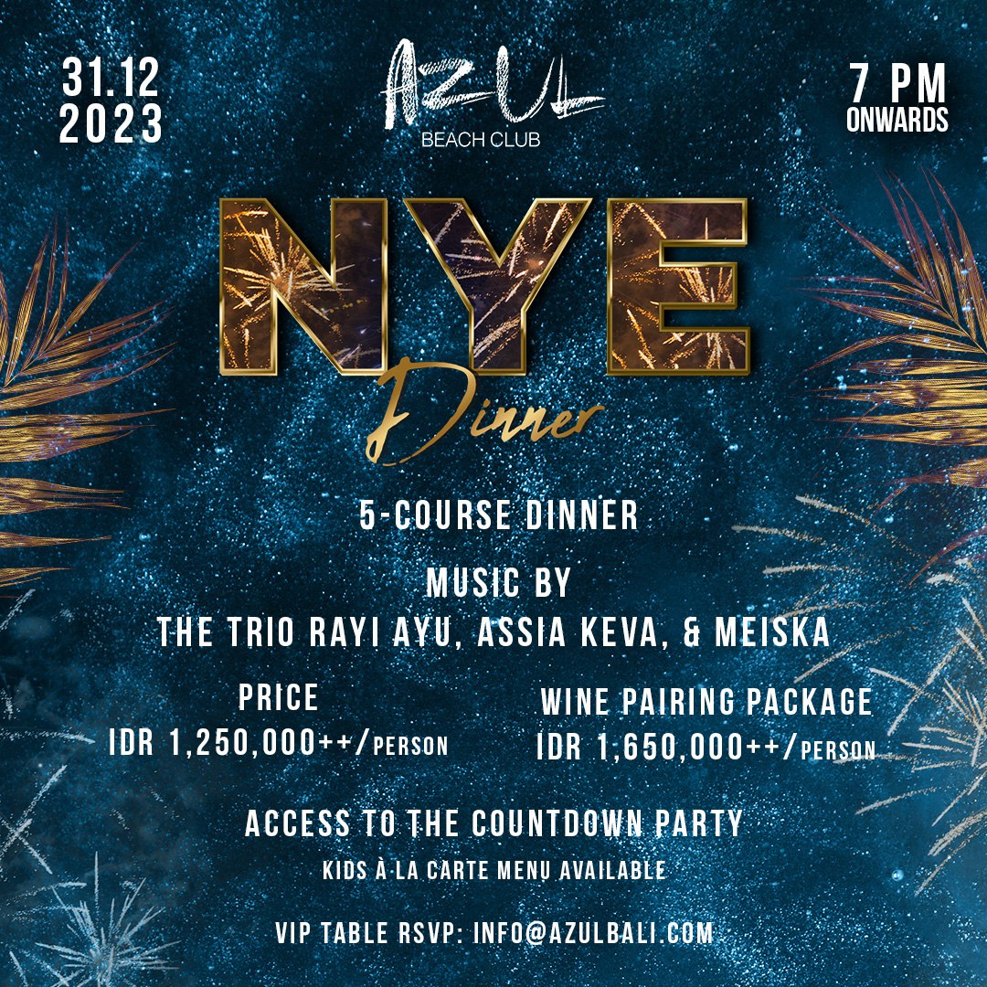 New Year NYE at Azul Beach Club 13075