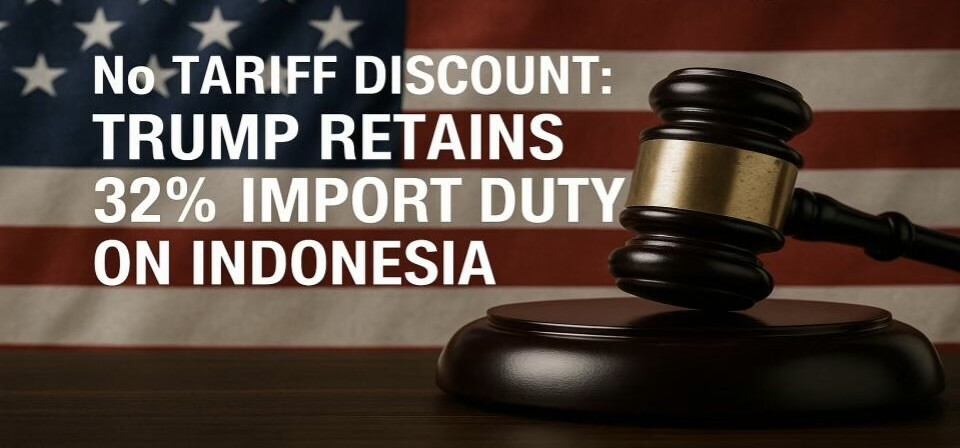 Trump Keeps 32% Tariffs on Indonesian Imports