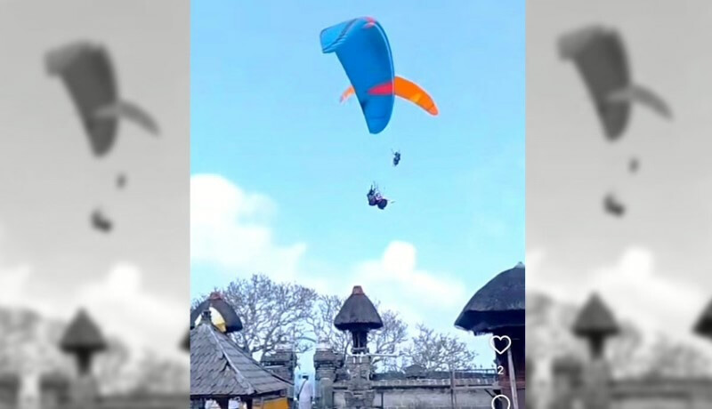 Paragliders Stir Uproar Over Bali Temple Flight
