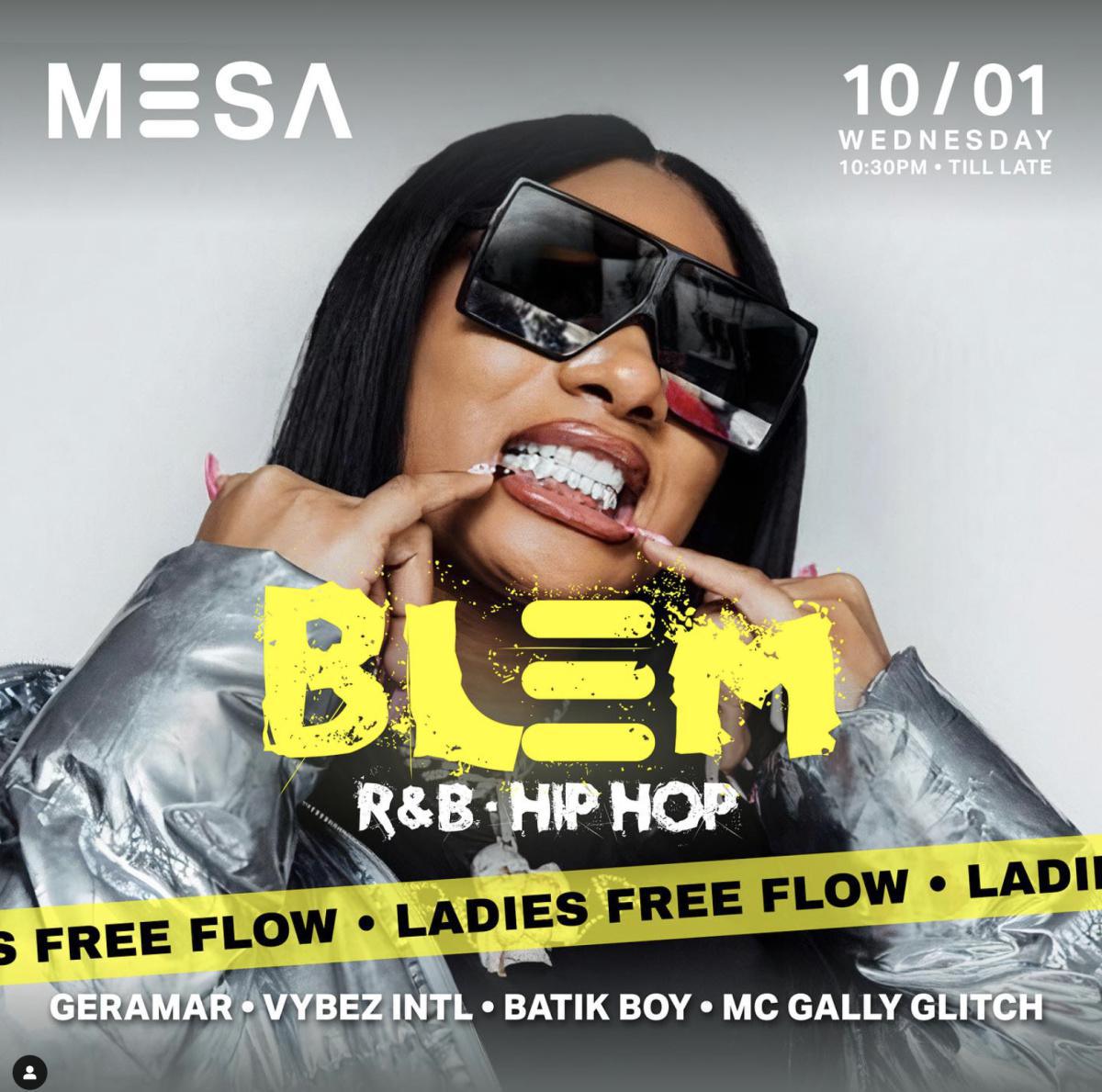 Dancing BLEM at The Mesa Club 11019