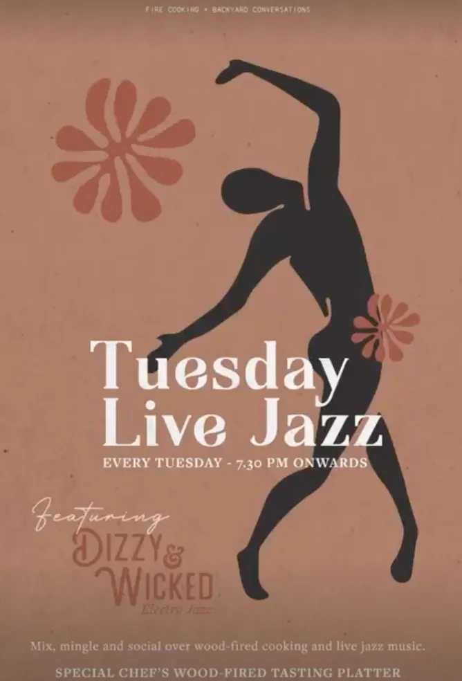 Live music Tuesday Live Jazz at Uma Garden 12216