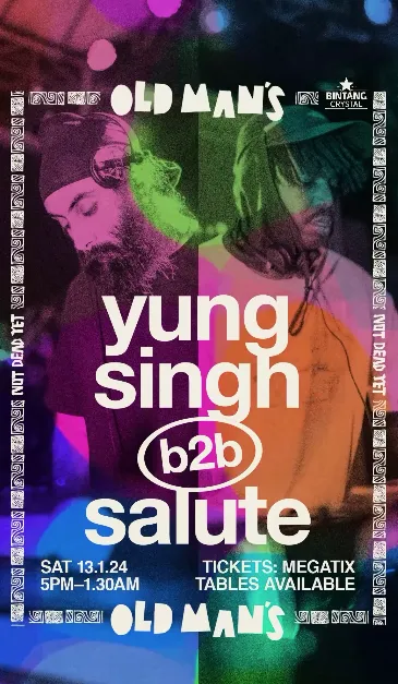Dancing Yung Singh + Salute at Old Man's 10422