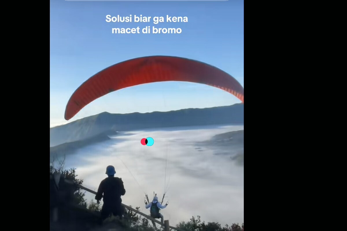 Bromo National Park Targets Illegal Paragliding
