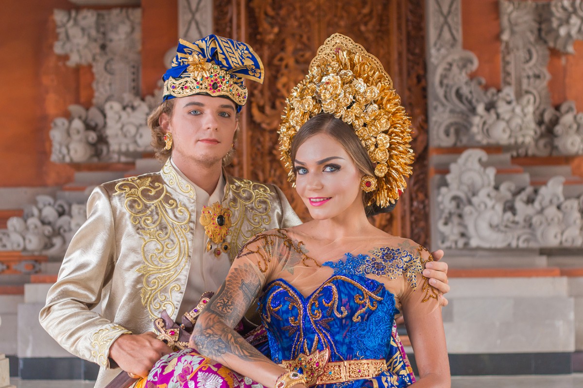 Traditional Balinese wedding