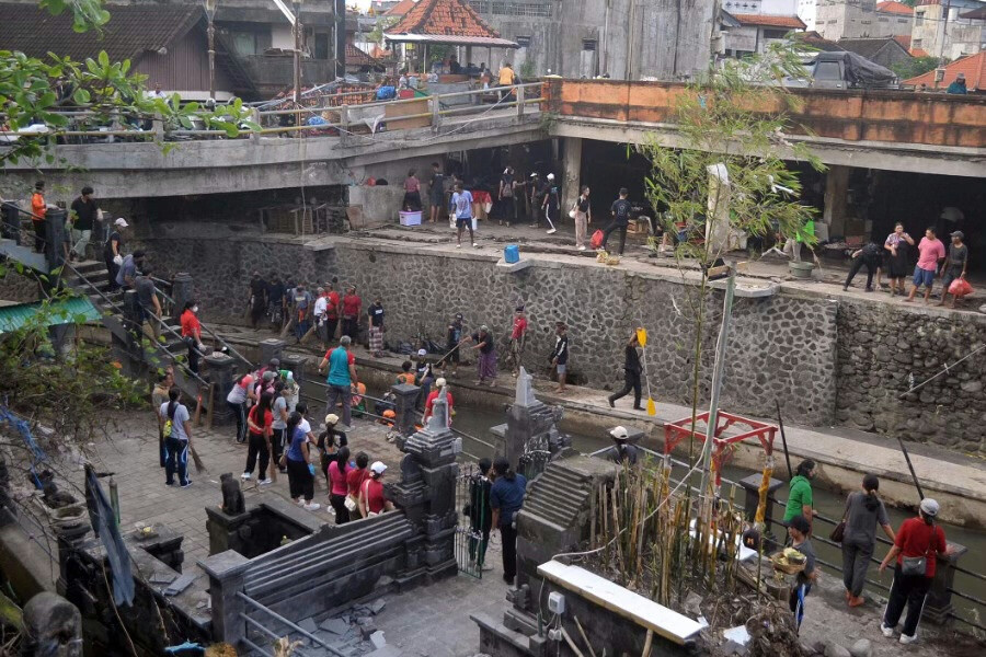 Denpasar Launches Major Cleanup After Floods