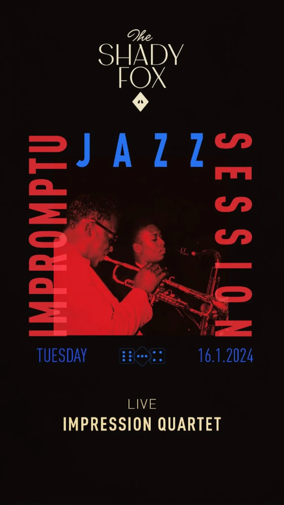 Live music Impromptu Jazz Session at Shady Fox 232