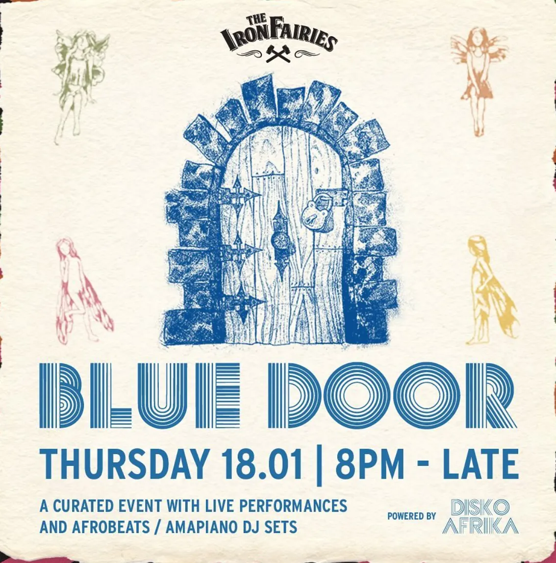 Dancing Blue Door at The Iron Fairies 100