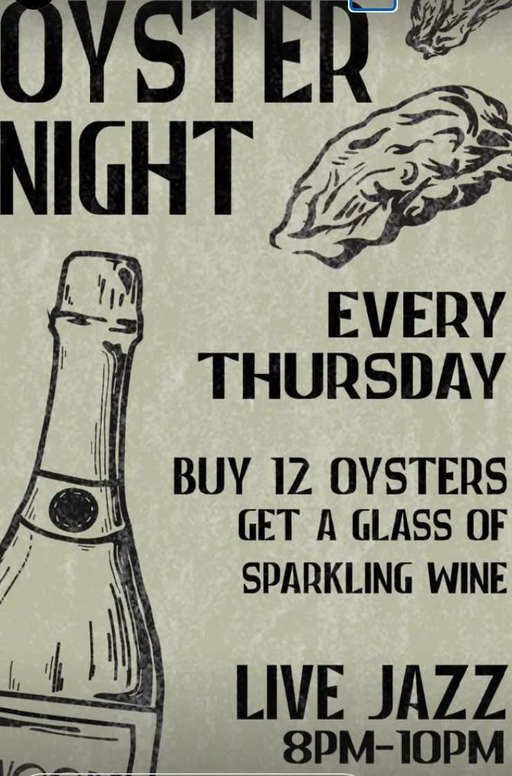 Drink Oyster Night and Live Jazz 2980