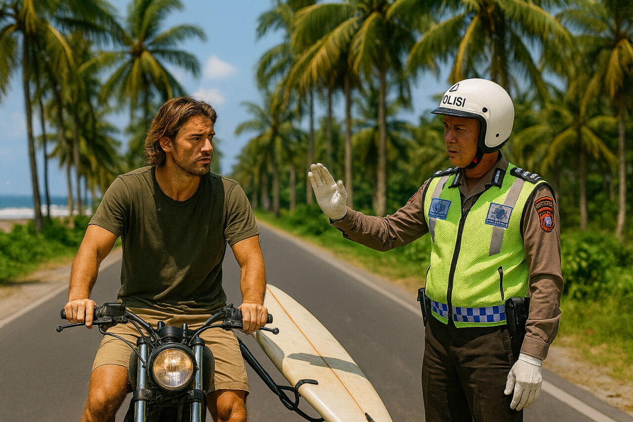 The 'Surfer’s Wallet' and No Arguments: What to Do if Stopped by the Police in Bali