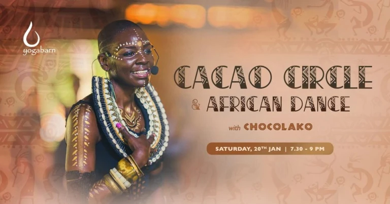 Dancing Cacao circle and African dance 17073