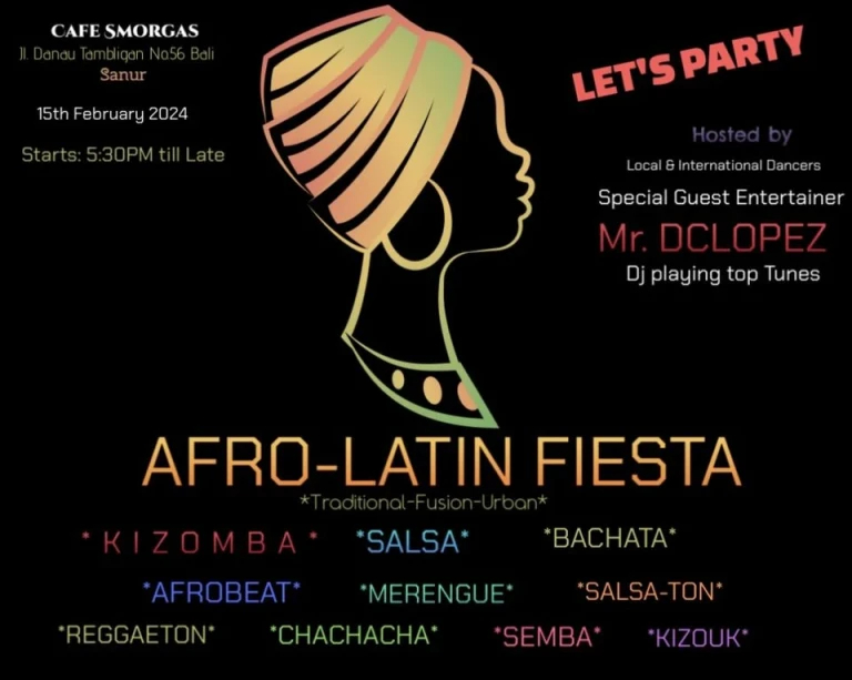 Music Afro-Latin fiesta 6778