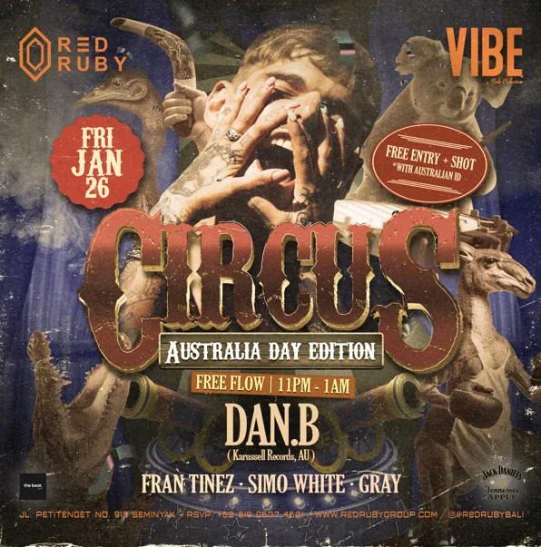 Party Circus - Australia Day Edition 12970