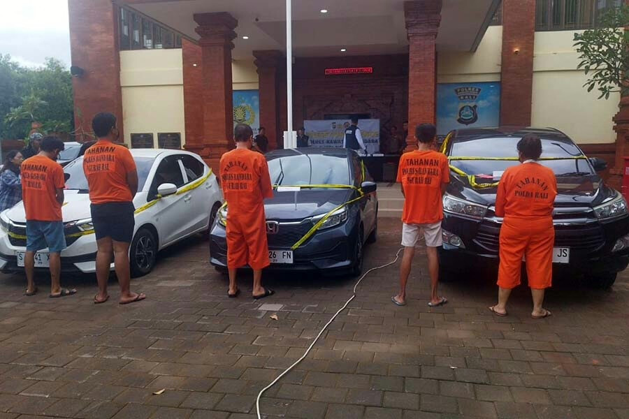 Police Catch Organized Rental Car Gang in Bali