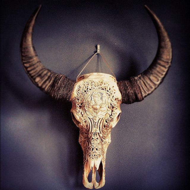Deadly beauty from Bali: exquisite carved skulls