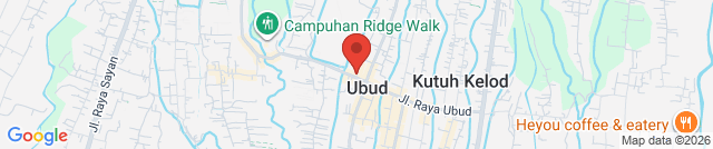 A trail through the rice paddies on Cajeng Street