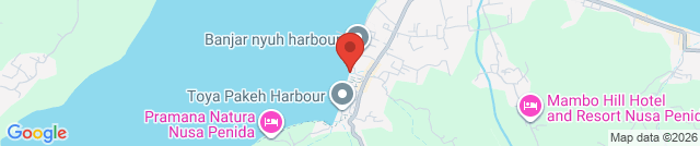 Port Banjar Nuyh II berth Maruti Express Office Nusa Penida