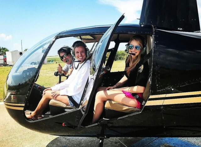 A Helicopter Ride Above Bali