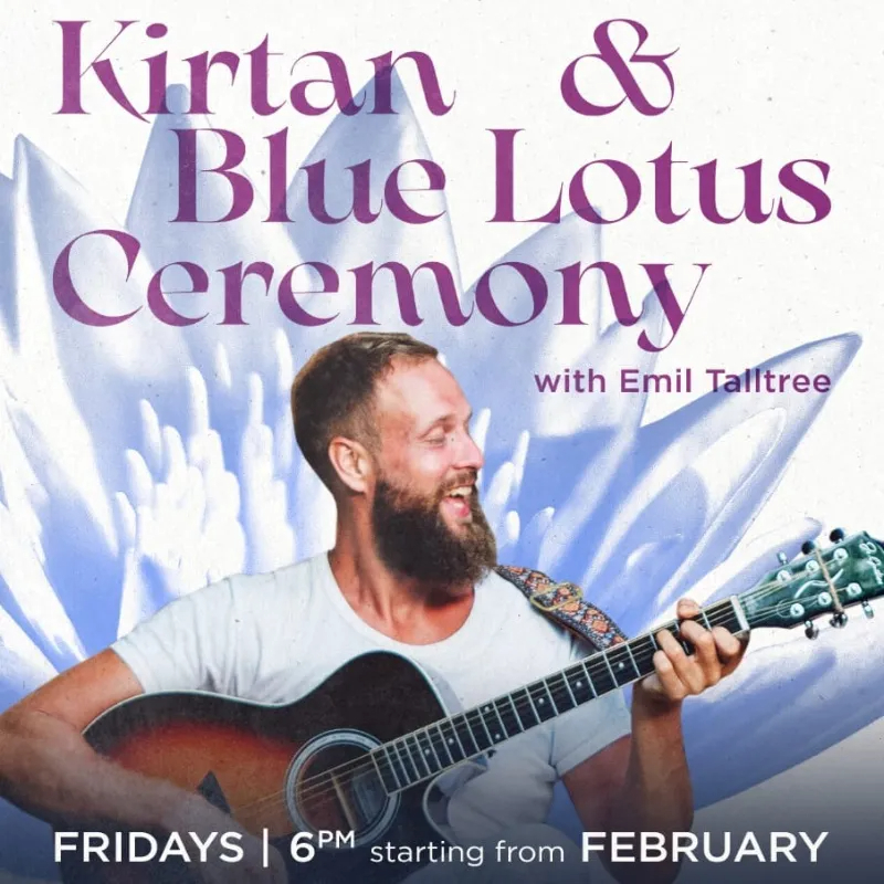 Music Kirtan & Blue Lotus Ceremony 1109