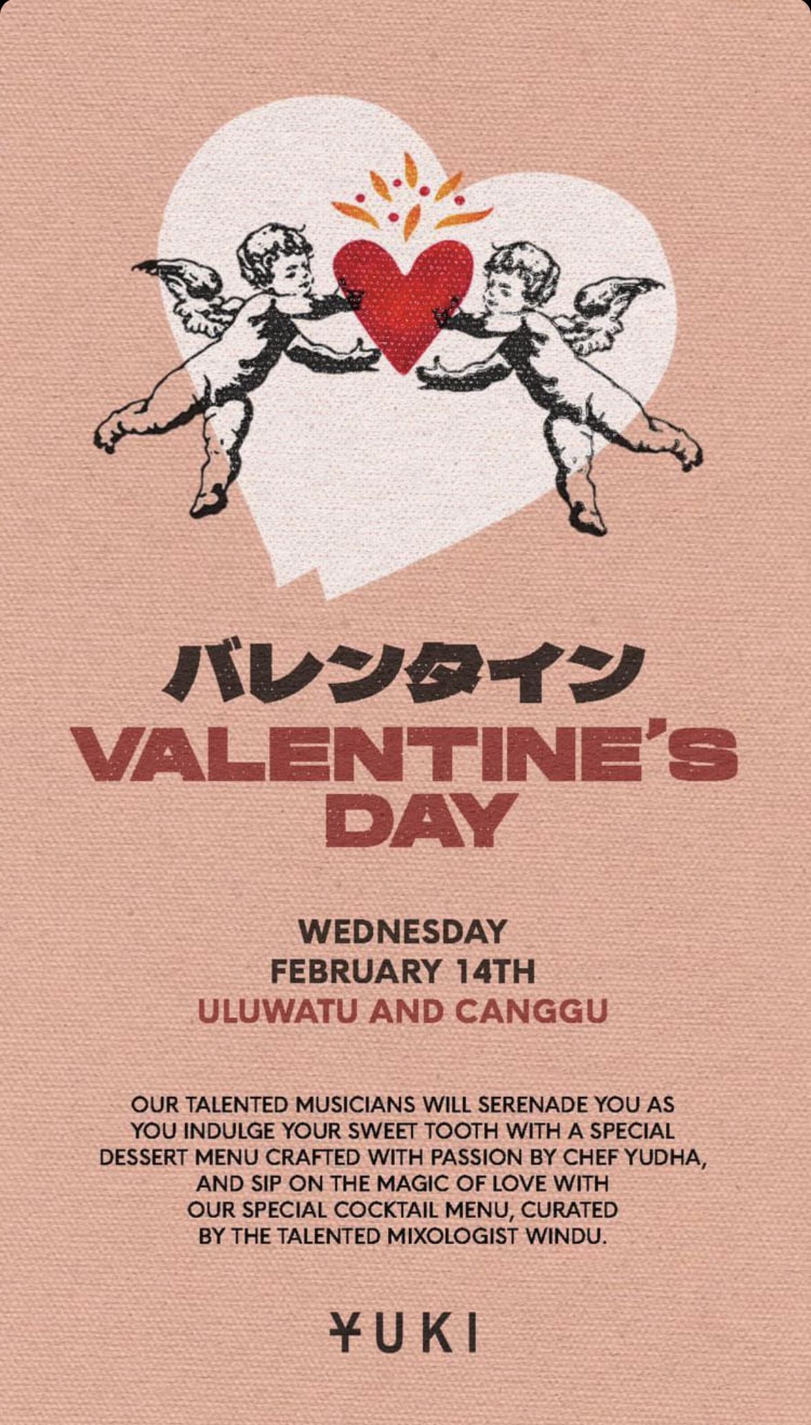 Drink Valentine's Day at Yuki Uluwatu 12964