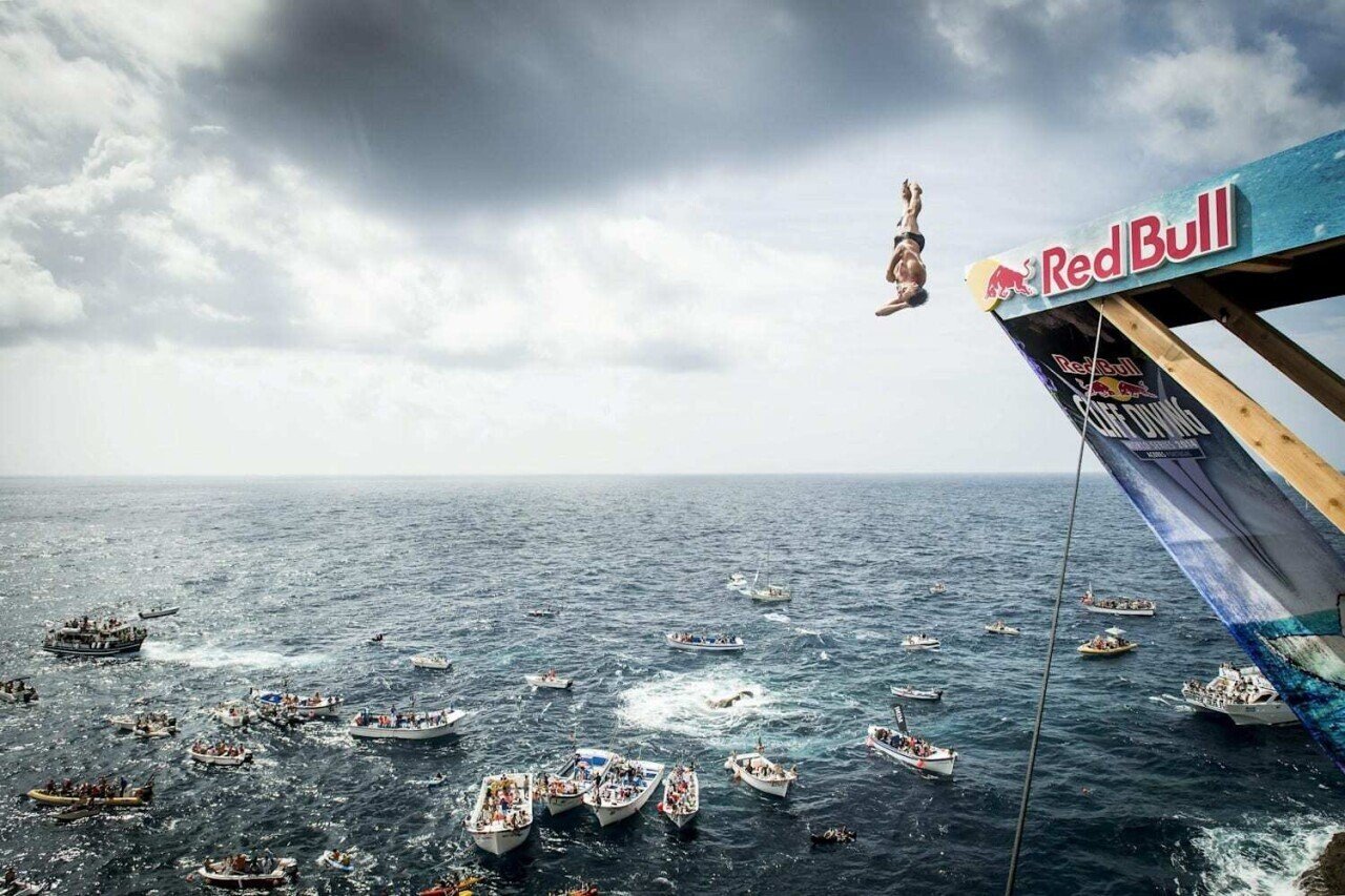 Red Bull Cliff Diving Series Begins in Bali