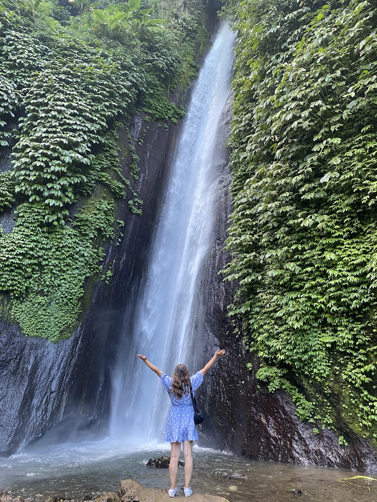 Red Coral Waterfall or Munduk Waterfall