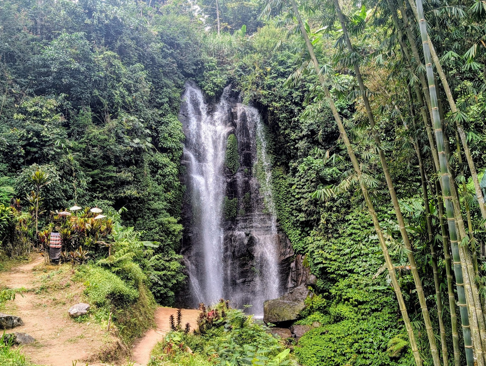 Red Coral Waterfall or Munduk Waterfall