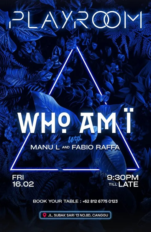 Party Who Am I with Manu L + Fabio Raffa 10485