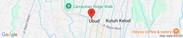 A trail through the rice paddies on Cajeng Street