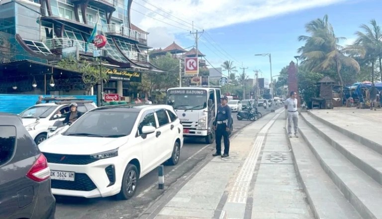 In Kuta, efforts have been intensified to combat improper parking