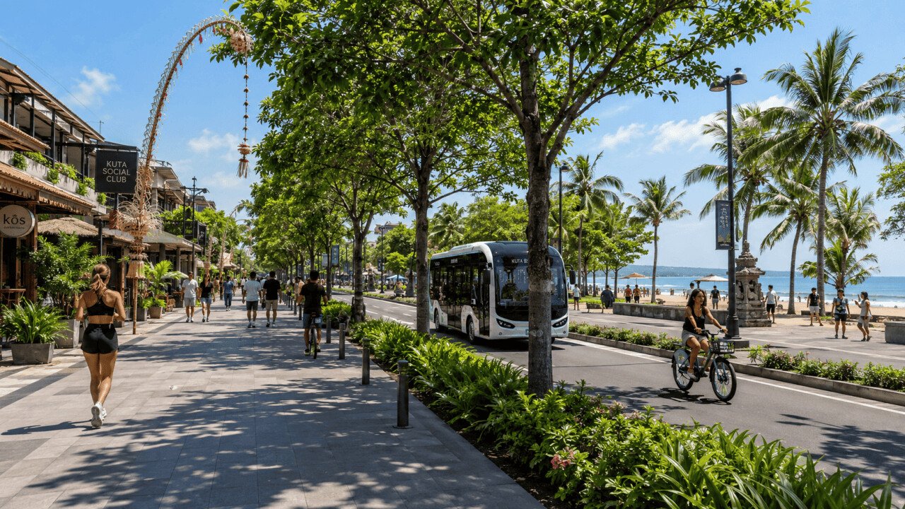 Kuta Plans Major Sidewalk Upgrade and Parking Ban